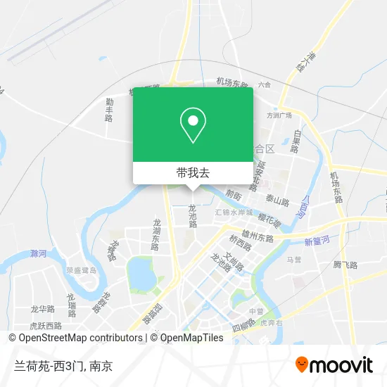 兰荷苑-西3门地图