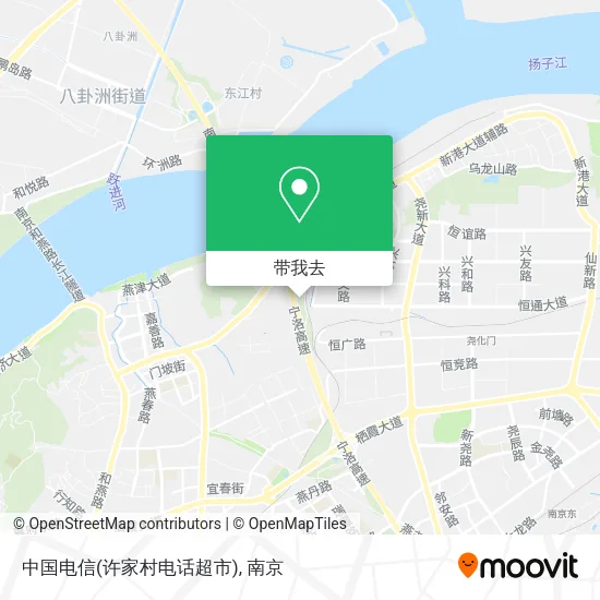 中国电信(许家村电话超市)地图