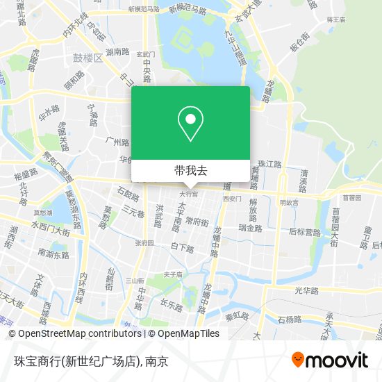 珠宝商行(新世纪广场店)地图