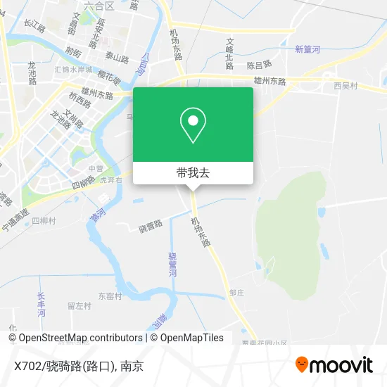 X702/骁骑路(路口)地图