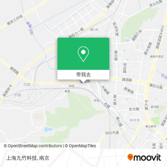 上海九竹科技地图
