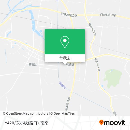 Y420/东小线(路口)地图