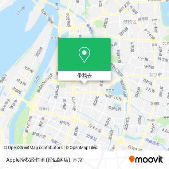Apple授权经销商(经四路店)地图