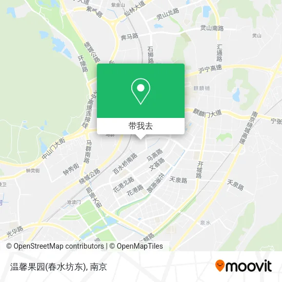 温馨果园(春水坊东)地图
