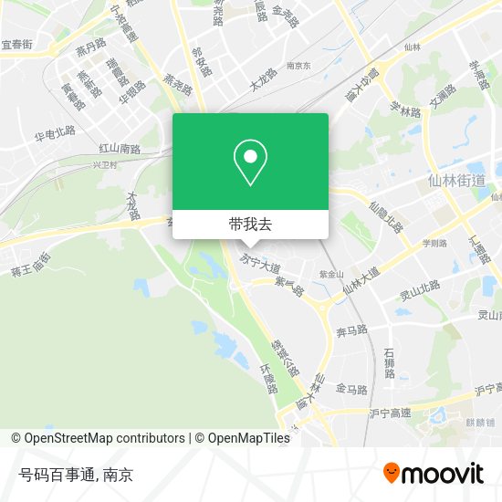 号码百事通地图
