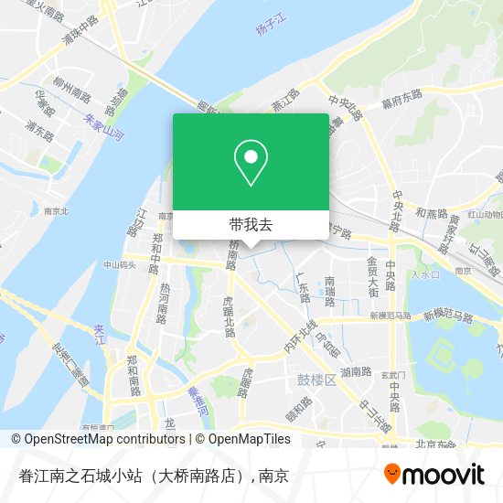 眷江南之石城小站（大桥南路店）地图