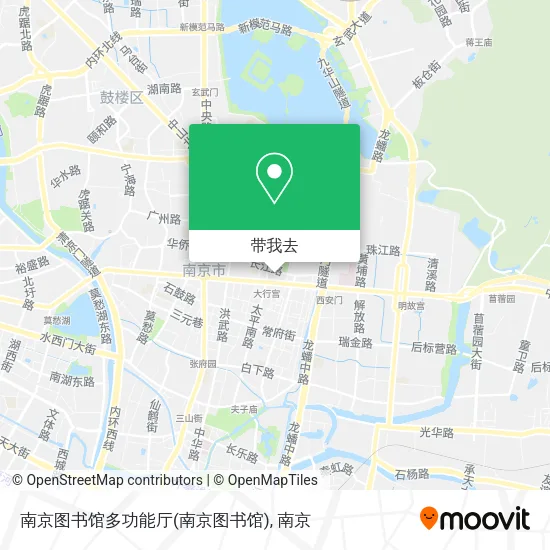 南京图书馆多功能厅地图