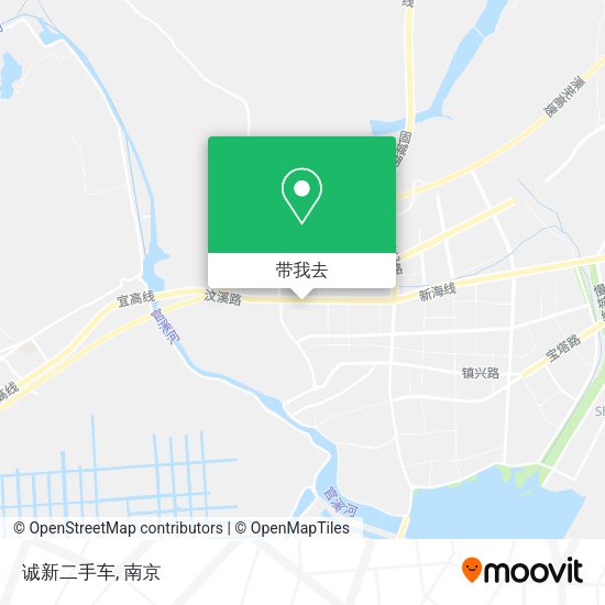 诚新二手车地图