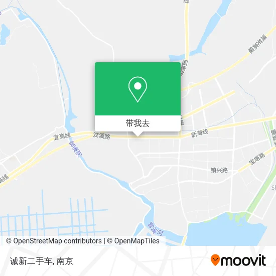 诚新二手车地图