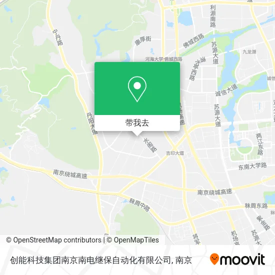 创能科技集团南京南电继保自动化有限公司地图