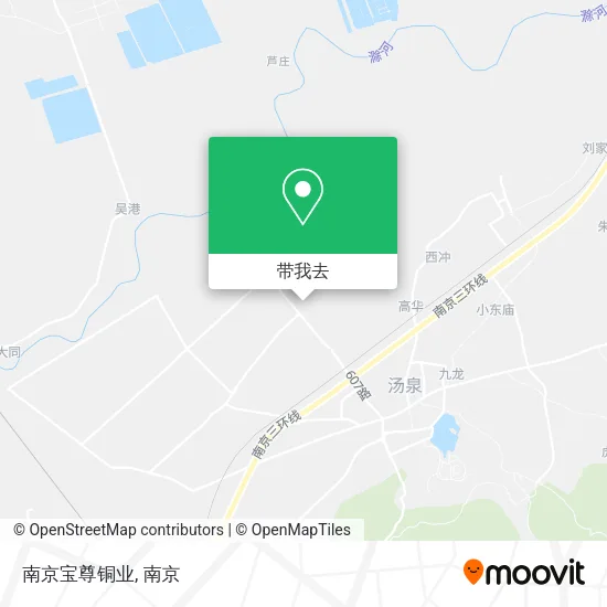 南京宝尊铜业地图