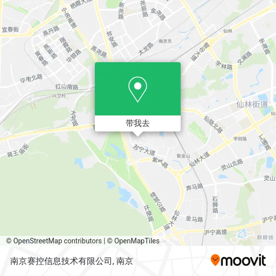 南京赛控信息技术有限公司地图