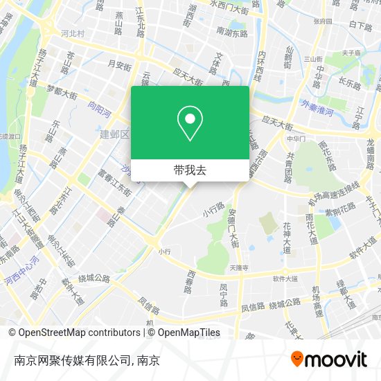 南京网聚传媒有限公司地图