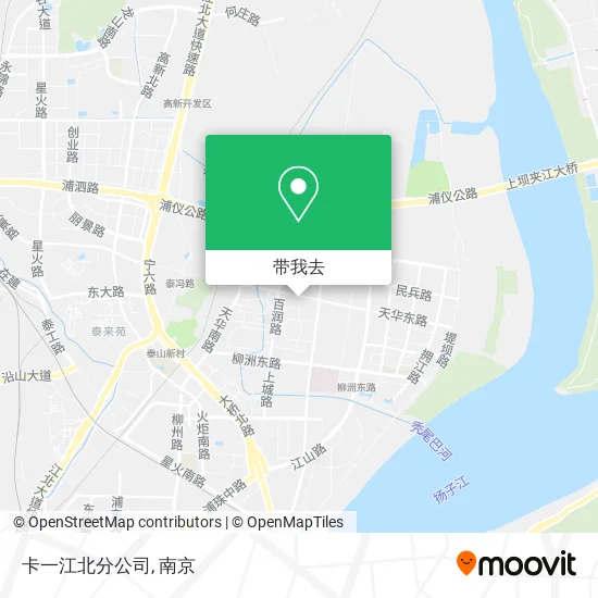 卡一江北分公司地图