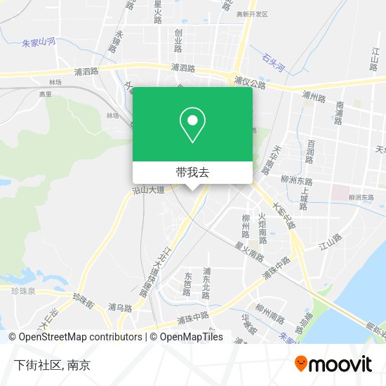 下街社区地图