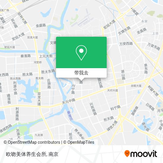 欧吻美体养生会所地图