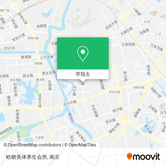 欧吻美体养生会所地图