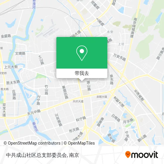 中共成山社区总支部委员会地图