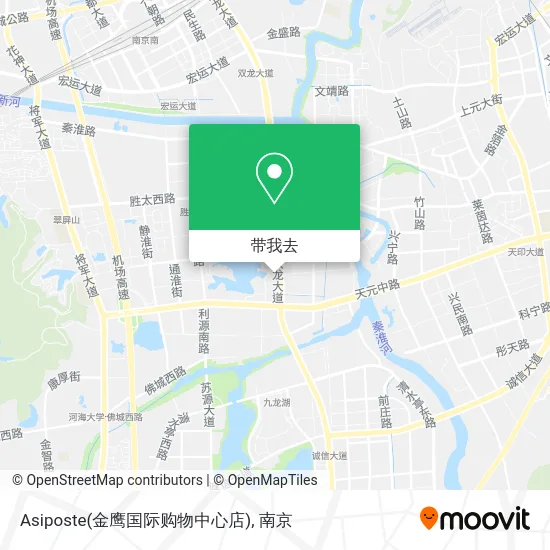 Asiposte(金鹰国际购物中心店)地图