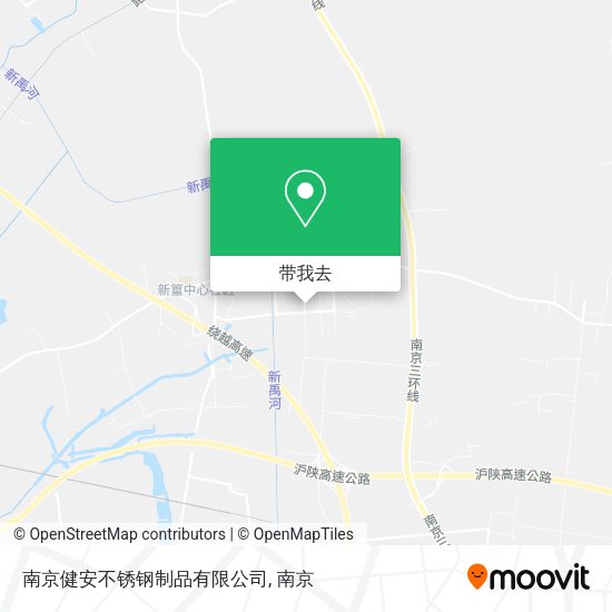 南京健安不锈钢制品有限公司地图
