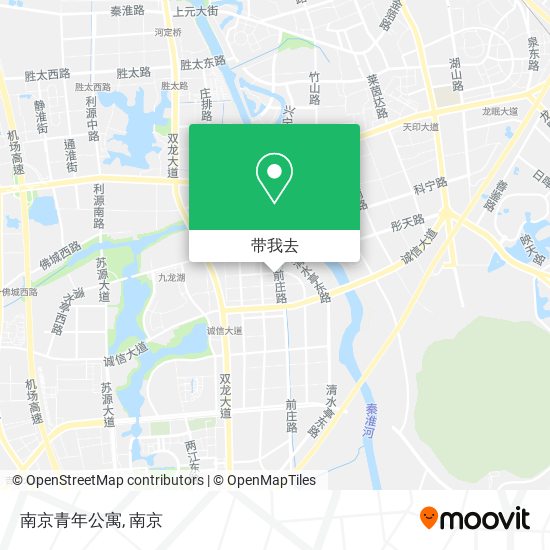 南京青年公寓地图