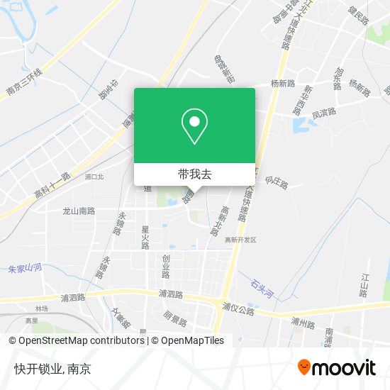 快开锁业地图