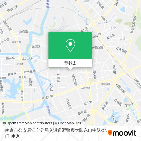 南京市公安局江宁分局交通巡逻警察大队东山中队-北门地图
