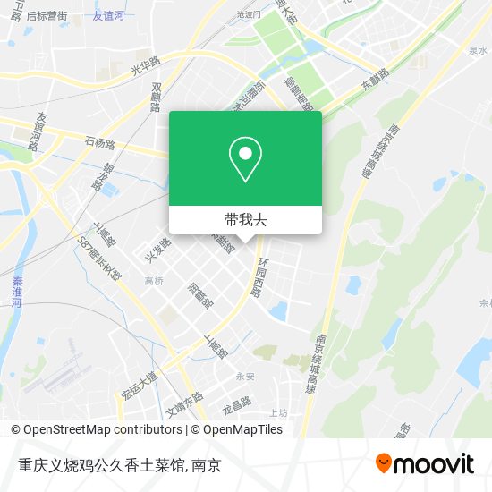 重庆义烧鸡公久香土菜馆地图