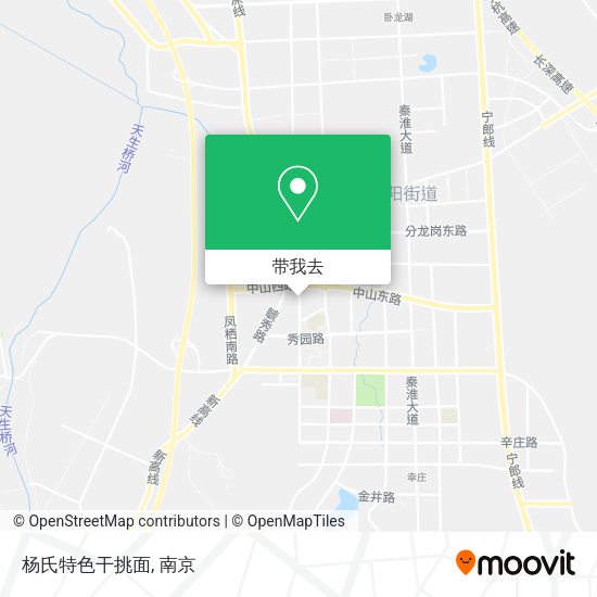 杨氏特色干挑面地图