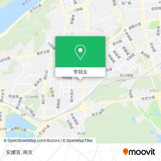 安娜宣地图