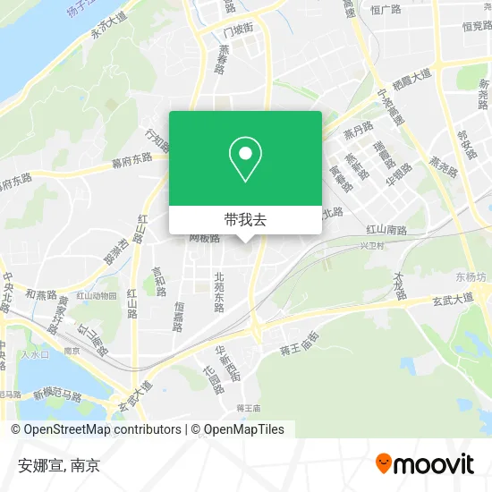 安娜宣地图