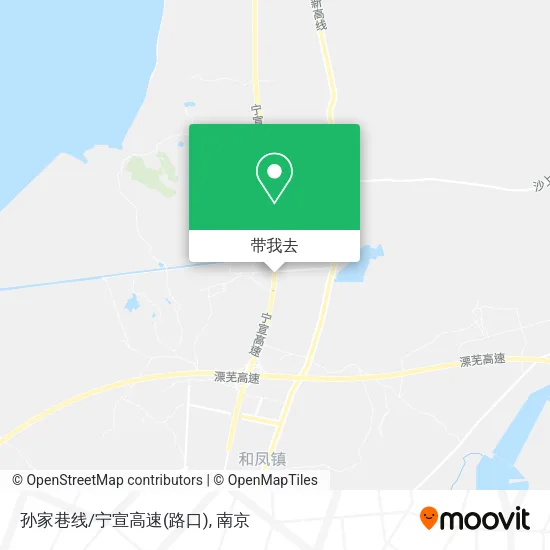 孙家巷线/宁宣高速(路口)地图