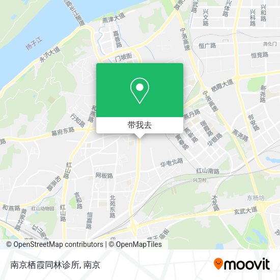南京栖霞同林诊所地图