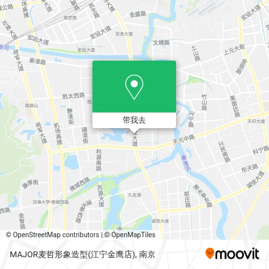 MAJOR麦哲形象造型(江宁金鹰店)地图