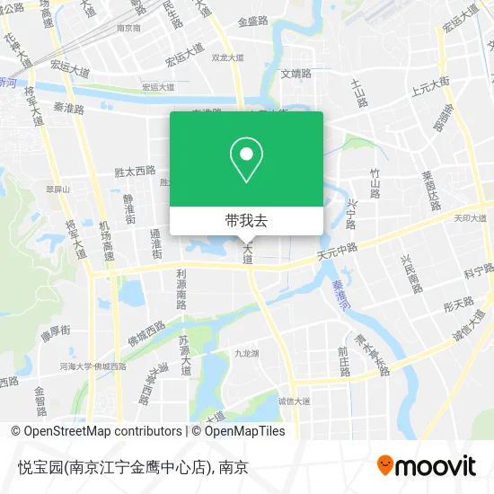 悦宝园(南京江宁金鹰中心店)地图