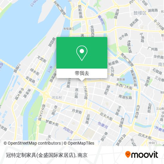 冠特定制家具(金盛国际家居店)地图