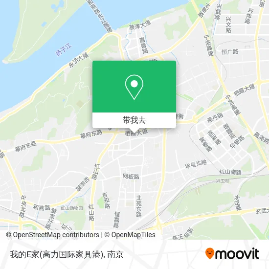 我的E家(高力国际家具港)地图