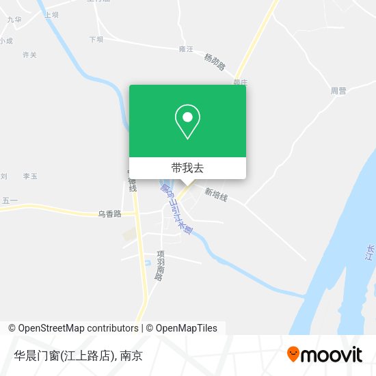 华晨门窗(江上路店)地图