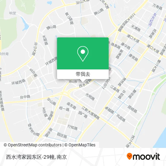西水湾家园东区-29幢地图