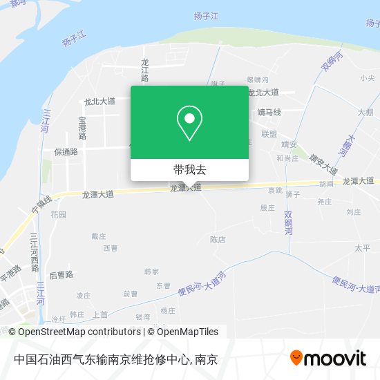 中国石油西气东输南京维抢修中心地图