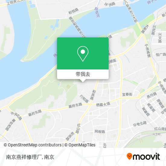 南京燕祥修理厂地图