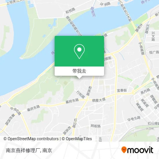 南京燕祥修理厂地图