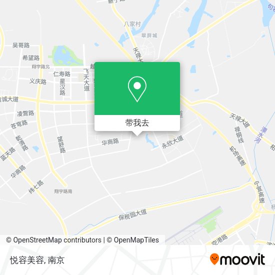 悦容美容地图