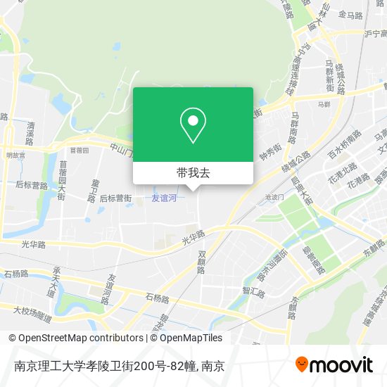 南京理工大学孝陵卫街200号-82幢地图