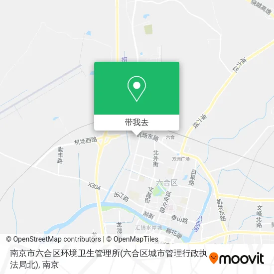 南京市六合区环境卫生管理所(六合区城市管理行政执法局北)地图