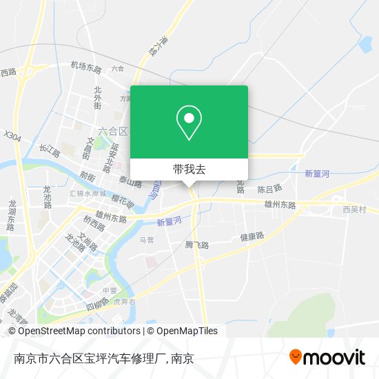 南京市六合区宝坪汽车修理厂地图