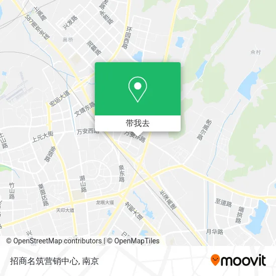 招商名筑营销中心地图