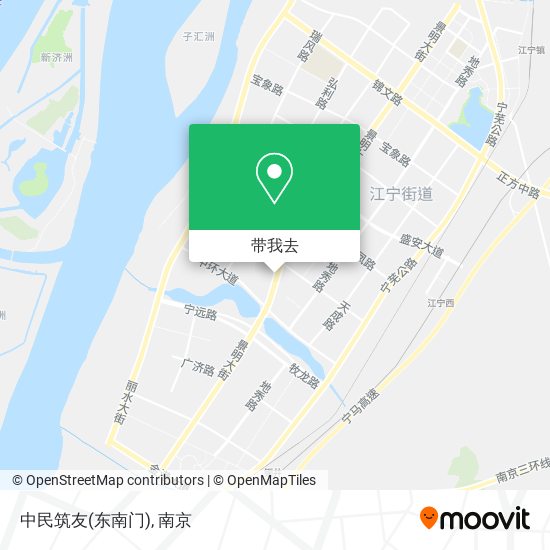 中民筑友(东南门)地图