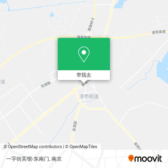 一字街宾馆-东南门地图