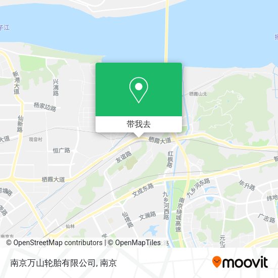 南京万山轮胎有限公司地图